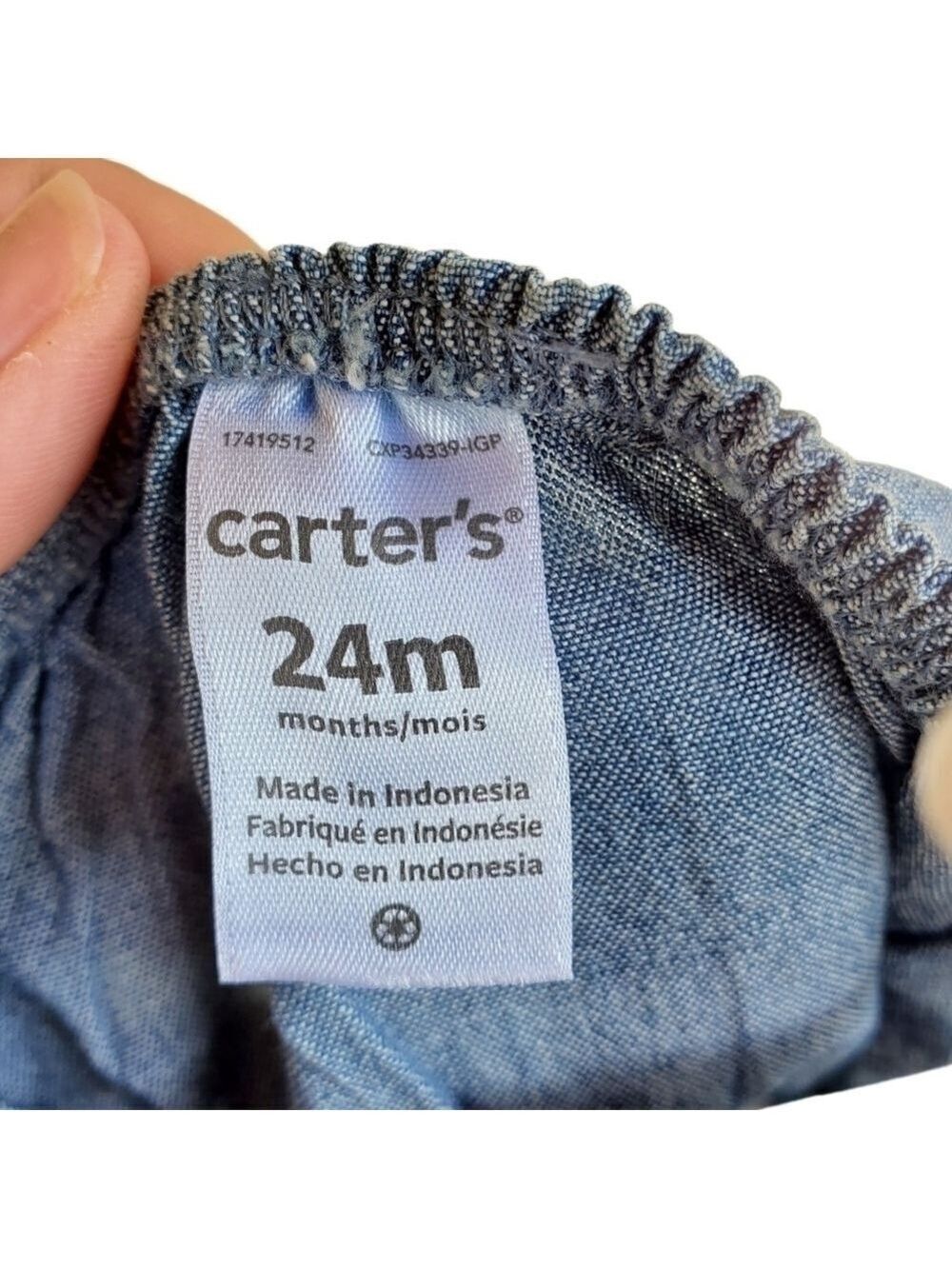 Carter's bubble romper - Picture 3 of 3
